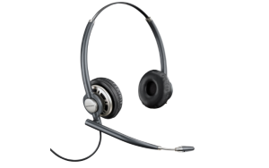 Casti Head-band Poly EncorePro 720, Wired, noise-canceling, Negru