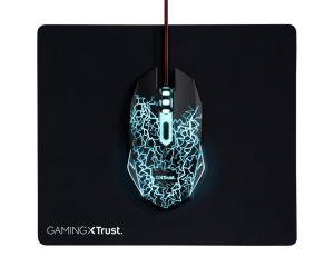 Kit Wired tastatura si mouse TRUST 24752, Negru