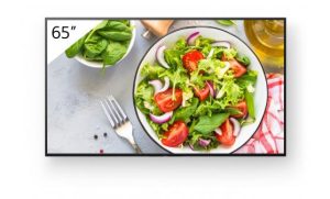 Monitor signage Sony BZ35L, 65", 550nit, 24/7, UHD, panel IPS,