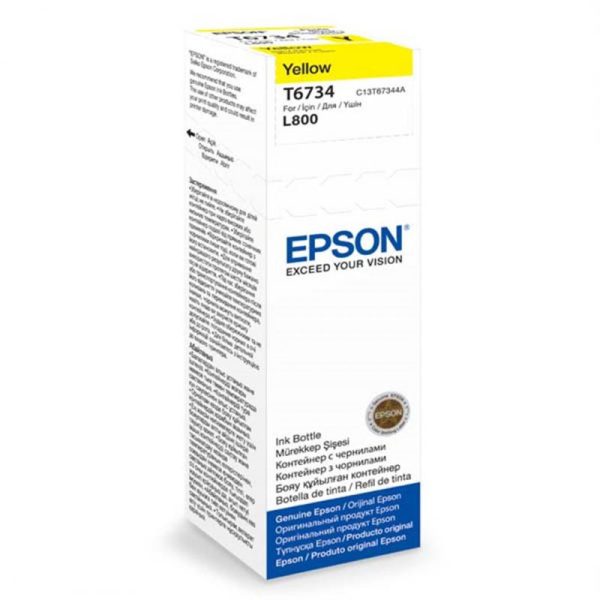 Cartus Epson T6734, Yellow