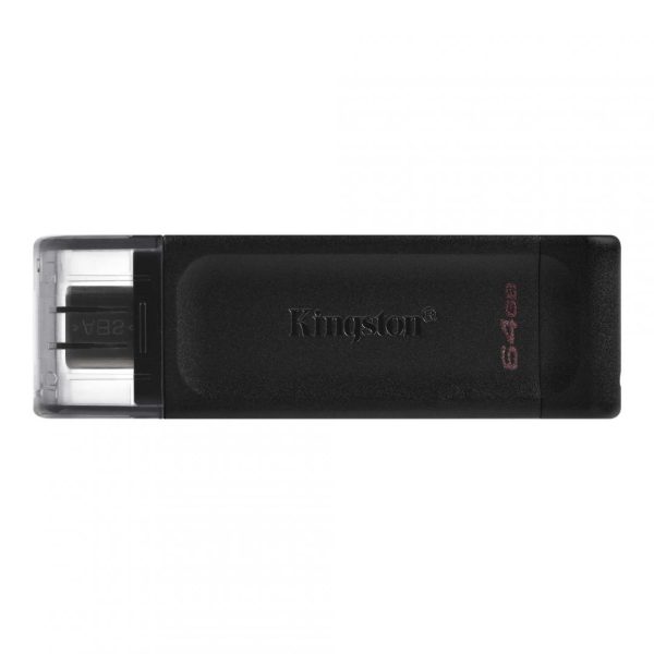 Memorie USB Kingston DataTraveler 70, 64 GB, USB 3.2, Negru