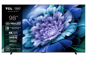 Televizor TCL QD-MiniLED 98C61K, 248 cm, Smart Google TV, 4K