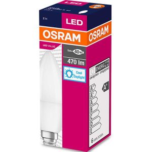 Bec LED Osram Value Classic B, E14, 4.9W (40W), 470