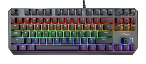 Tastatura Mecanica Gaming Trust GXT 834 Callaz, USB, negru