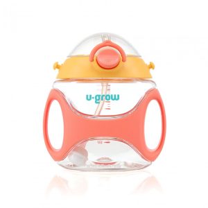 Sticla tritan cu pai si curea , 330 ml ,