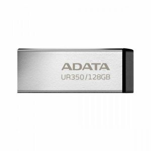 Memorie USB ADATA UR350 128 GB, USB 3.2, Argintiu