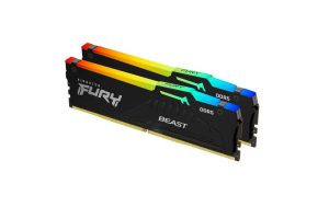 Memorie RAM Kingston FURY Beast RGB, 32GB DDR5, 5600MHz, CL36
