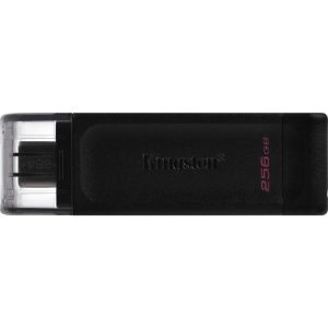 Memorie USB Kingston DataTraveler 70 256GB, USB Type-C, Negru