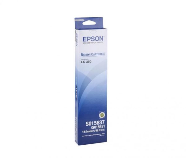 Ribbon Epson S015637, negru, pentru Epson FX-80, FX-80+, FX-800, FX-85,