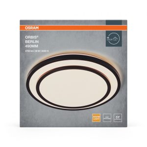 Plafoniera LED OSRAM Orbis Berlin 490, 36W, 4700 lm,lumina calda(3000K),
