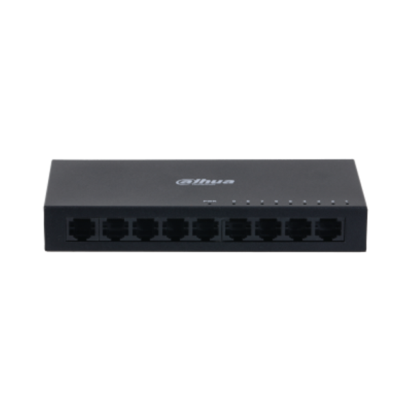 Switch Dahua 9 porturi, unmanaged, Interfata: Port 1-8: 8 ×