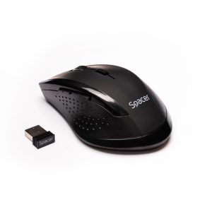 Mouse Wireless SPACER SPMO-W02, 1600 dpi, Negru