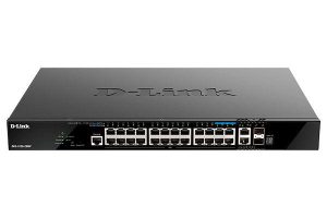 Switch D-Link DGS-1520-28MP, 28 porturi Gigabit,24 x 10/100/1000Base-T, 2 x
