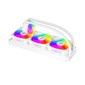 Cooler Procesor 1STPLAYER THUNDERSTORM TS2 360, 12 cm, 3 ventilatoare,