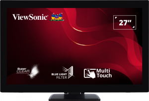 Monitor Consumer ViewSonic TD2760, 27", 1920 x 1080 pixeli, Touchscreen,