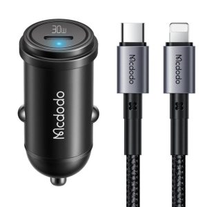 Incarcator Auto MCDODO CC-7492, 30W, 1 port, Negru
