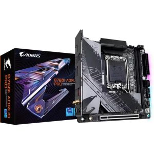 Placa de baza Gigabyte B760I AORUS PRO, Socket 1700, DDR5,