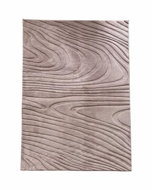 Covor, model in relief,Wave, 80x150 Brown