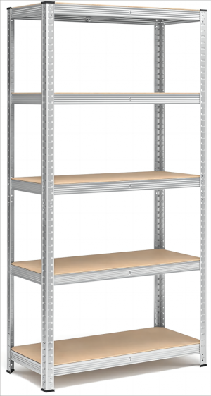 HEINNER RAFT METALIC CU 5 POLITE 90*40*180 CM