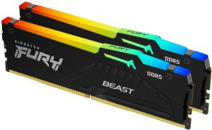 Memorie RAM Kingston FURY Beast RGB, 64 GB DDR5, 6000