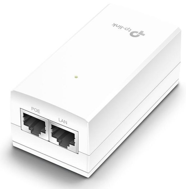 "48V Passive PoE Injector Adapter PORT: 1× Gigabit PoE Port,