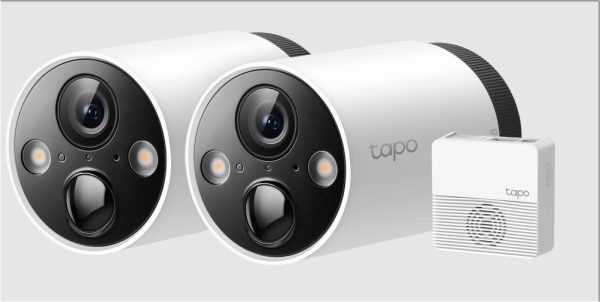 Kit camere Supraveghere WIFI, wireless TAPO C420S2, 2.4 GHz, WPA/WPA2-