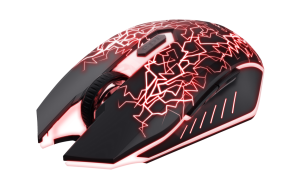 Mouse Gaming Wireless TRUST 24750, 2000 dpi, Negru