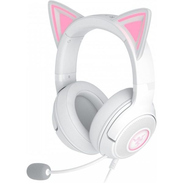 Casti Gaming Head-band Razer Kraken Kitty V2, Wired, Noise Canceling,