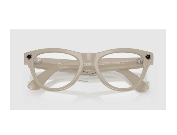 Ray-Ban Meta Skyler Gen 1 High Bridge FIT Shiny Chalky