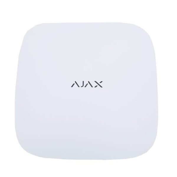 Centrala alarma wireless AJAX Hub2 - alb, 2xSIM 2G, Ethernet