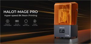 Imprimanta 3D Creality Halot-MAGE PRO cu rasina, Tehnologie SLA, Stereolitografie,