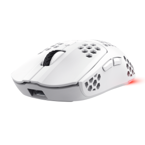 Mouse Gaming Wireless Trust GXT 929 Helox, 4800 dpi, Alb