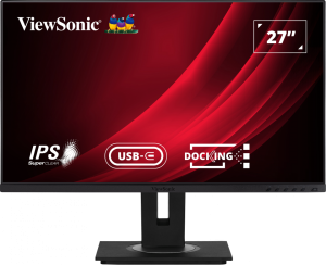 Monitor Consumer ViewSonic VG2756-4K, 27", 3840 x 2160 pixeli, Black,