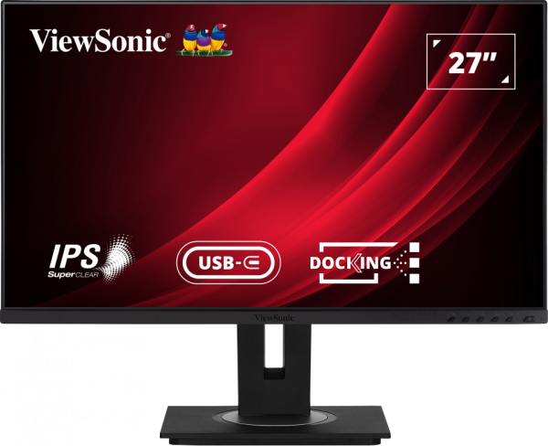 Monitor Consumer ViewSonic VG2756-4K, 27", 3840 x 2160 pixeli, Black,