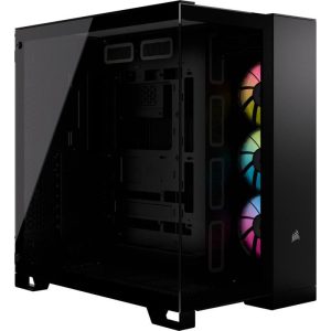 Carcasa CORSAIR iCUE LINK 6500X, RGB, Mid Tower, Black