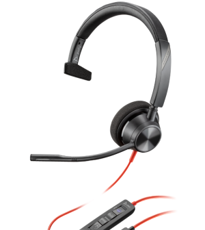 Casti Mono-casca HP Blackwire 3310, Wired, Negru