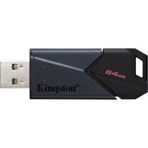 Memorie USB Kingston Exodia Onyx 64 GB, USB 3.2, Negru
