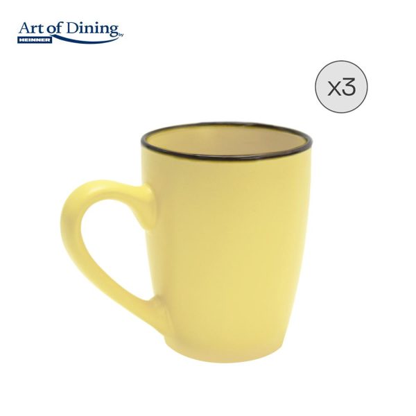 SET 3 CANI CERAMICA 354 ML, MEDEEA, ART OF DINING