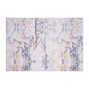 Covor printat, HAGA 160x230 cm, lavabil cu spate antialunecare, inaltime