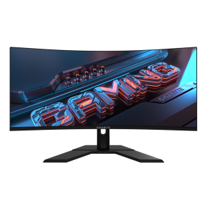 Monitor Gaming Gigabyte GS34WQC, 34", 3440 x 1440 pixeli, Black,