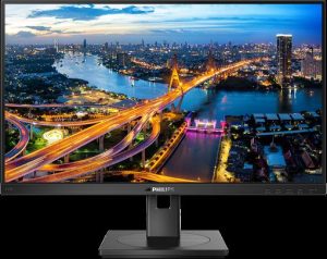 Monitor Consumer Philips 243B1/00, 23.8", 1920 x 1080 pixeli, Black,