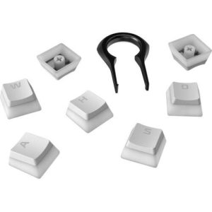 HP Gaming Keycaps Full set, HyperX Pudding, US Layout, White