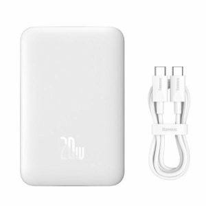 Baterie extena Baseus Magnetic Mini Wireless, 10000mAh, 20W, 2 x