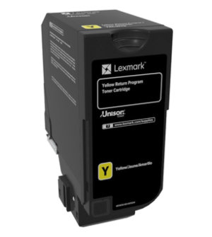 Toner Lexmark 74C20Y0, Yellow