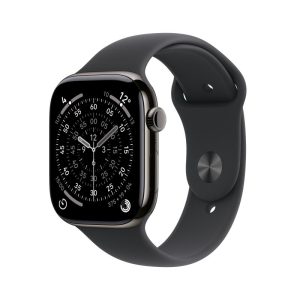 Apple Watch Series 11 GPS + Cellular 42mm Slate Titanium Case with