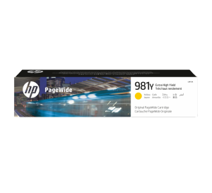 Cartus HP 981Y Extra High Yield Yellow Original PageWide, Yellow
