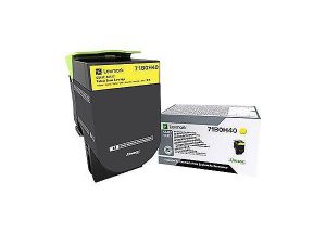Toner Lexmark 71B0H40, Yellow