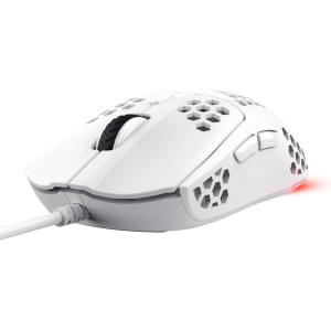 Mouse Gaming Trust GXT 928W Helox, 6400 dpi, Alb
