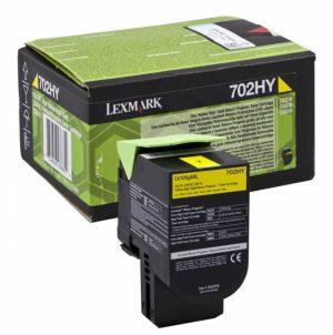Toner Lexmark 702HY R, Yellow