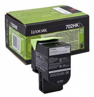 Toner LEXMARK 702HK R, Black